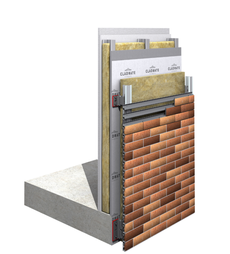Brick Slip Cladding Systems Cladmate
