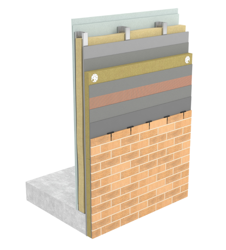 Brick Slip Cladding Systems | Cladmate