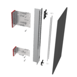 Multi Clips Cladding Support System