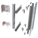 Glass Cladding Support System