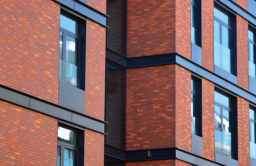 Brick Slips facade Cladding Systems