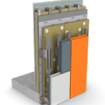 CMS10 - Hook-On Cassette Cladding Support System