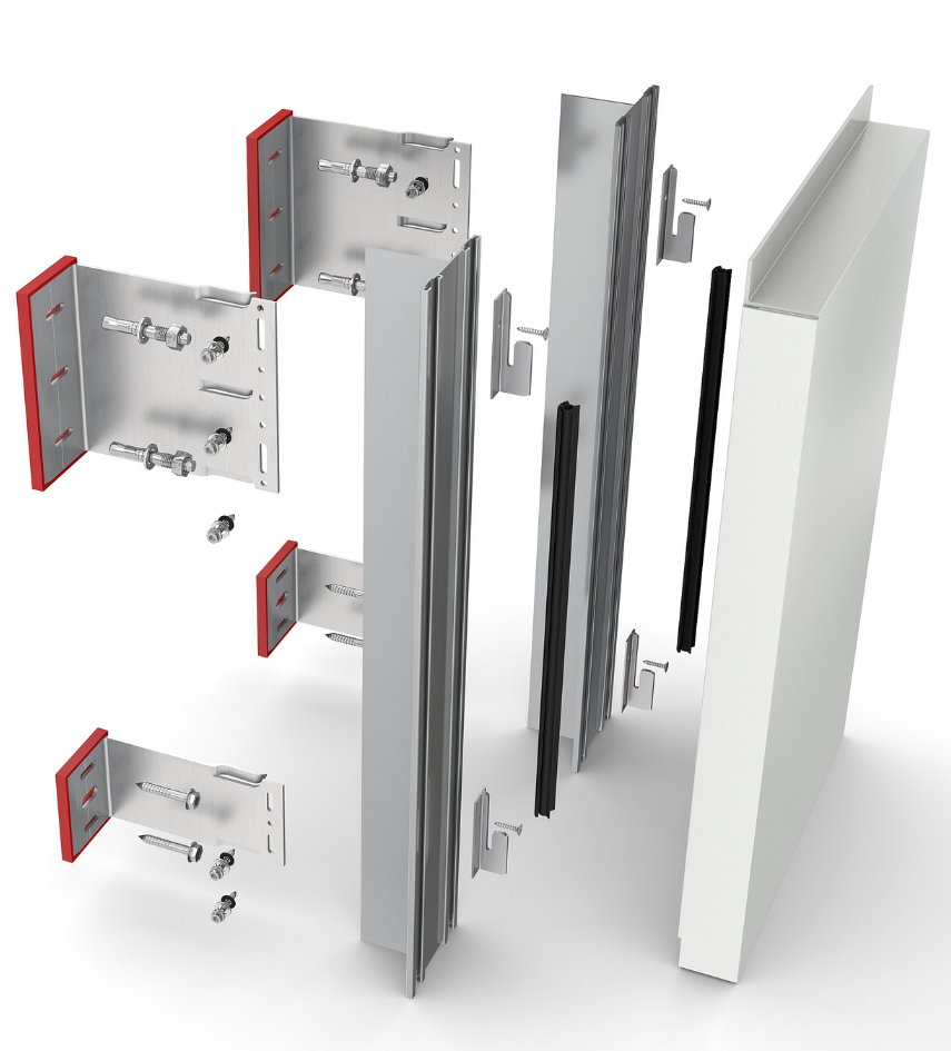 CMS10 - Hook-On Cassette Cladding Support System 2